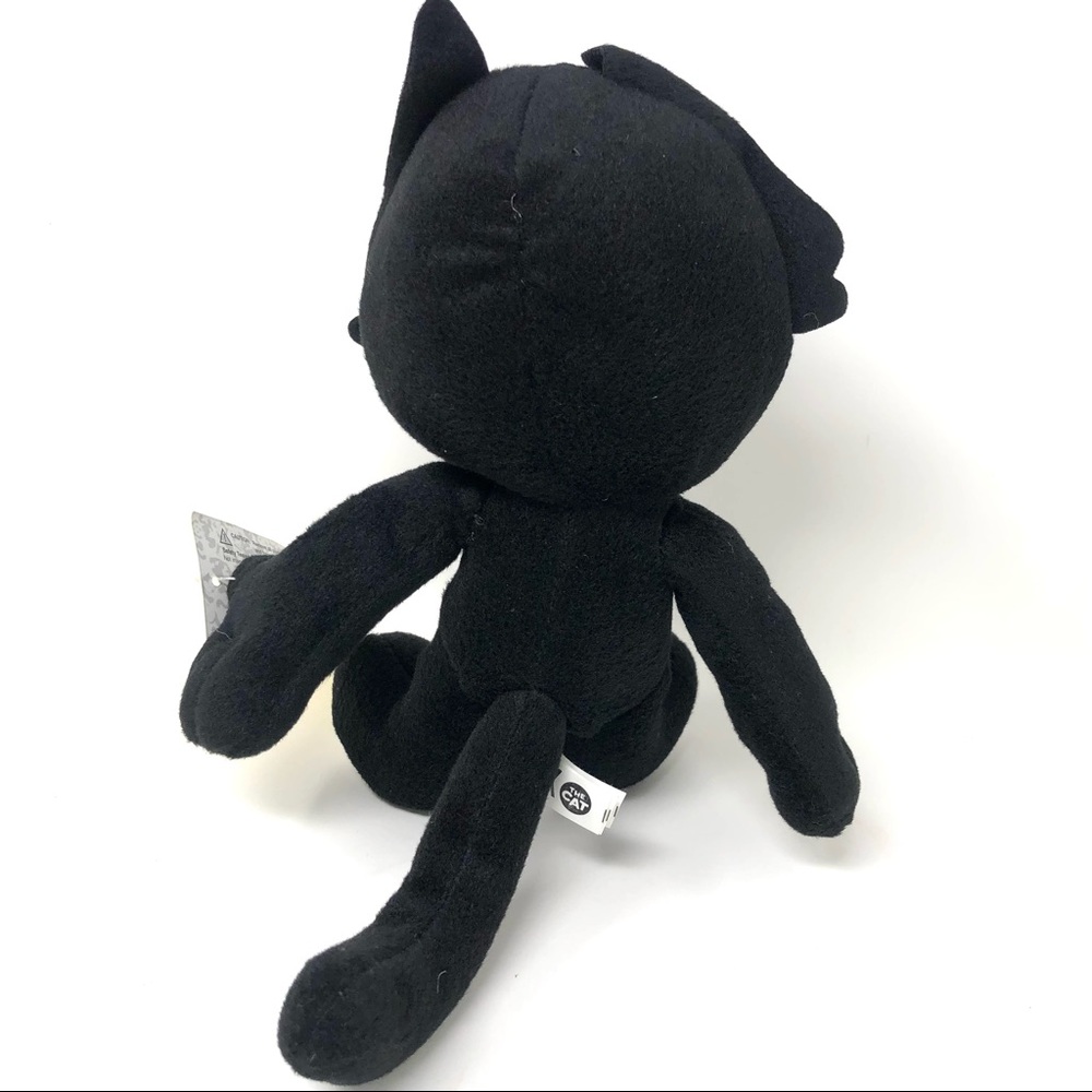 Felix The Black Cat Plush Toy Factory Dreamworks 2019 8” - Picture 2 of 4